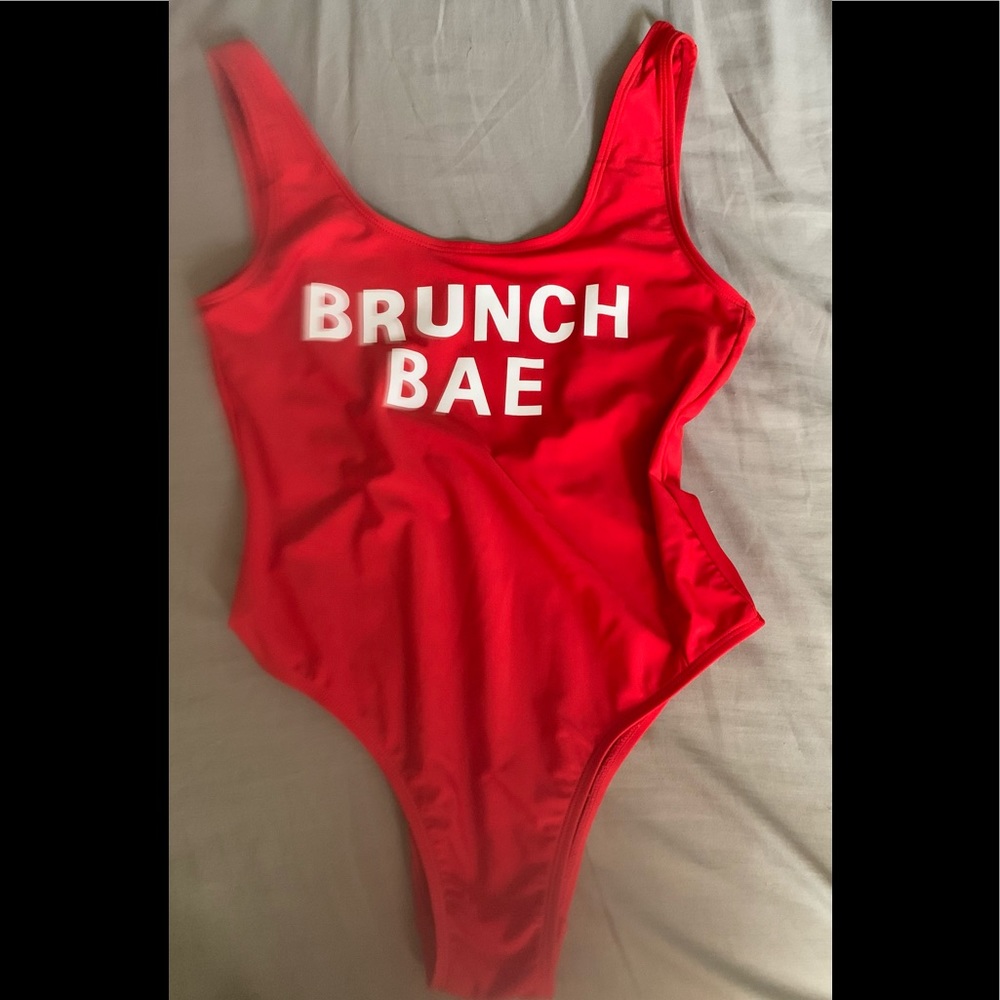 Cute once piece swimsuit